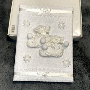 Baby Bootie Photo Album NWT